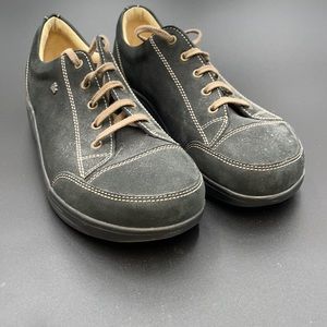Fin Comfort German Grey Suede Sneakers New 10
